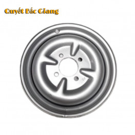 Lazang/mâm/vành 4 lỗ dùng lắp vào săm,lốp tiêu chuẩn 400/450/500-12(Lỗ tim ốc đo vuông 7cm,đo chéo 10cm)