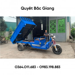 Xe ba bánh điện 72v - Xe 3 bánh chở hàng 2 tấn