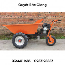 Xe rùa sử dụng động cơ máy xăng 7.5hp có tích hợp số tiến lùi